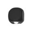 Lauko sieninis šviestuvas Porso PL-462, juoda, LED, IP54 Lauko sieninis šviestuvas Porso PL-462, juoda, LED, IP54