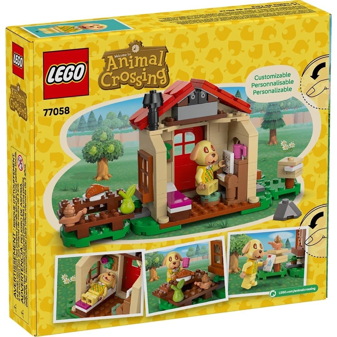 LEGO Animal Crossing 77058 Goldie jaukūs namai 3