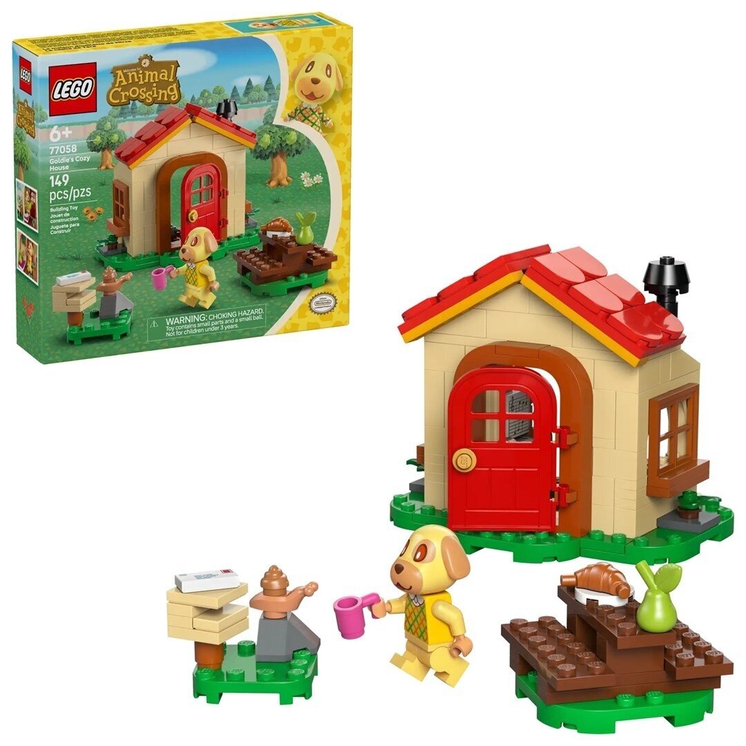 LEGO Animal Crossing 77058 Goldie jaukūs namai LEGO Animal Crossing 77058 Goldie jaukūs namai