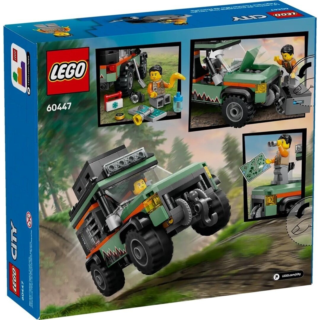 LEGO City 60447 Bekelės 4x4 kalnų sunkvežimis 1
