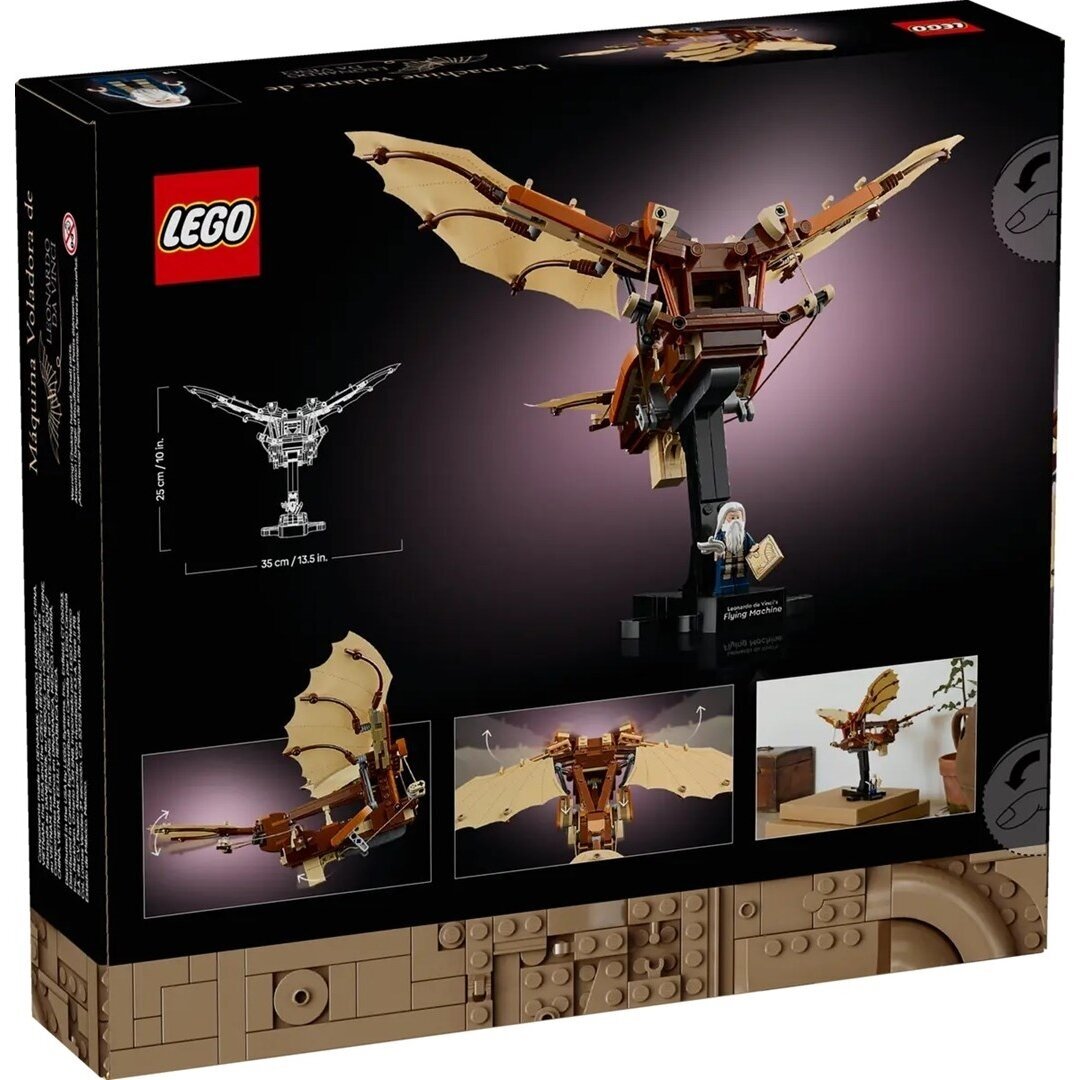 LEGO Icons 10363 Leonardo da Vinčio skraidymo aparatas 1 LEGO Icons 10363 Leonardo da Vinčio skraidymo aparatas 1
