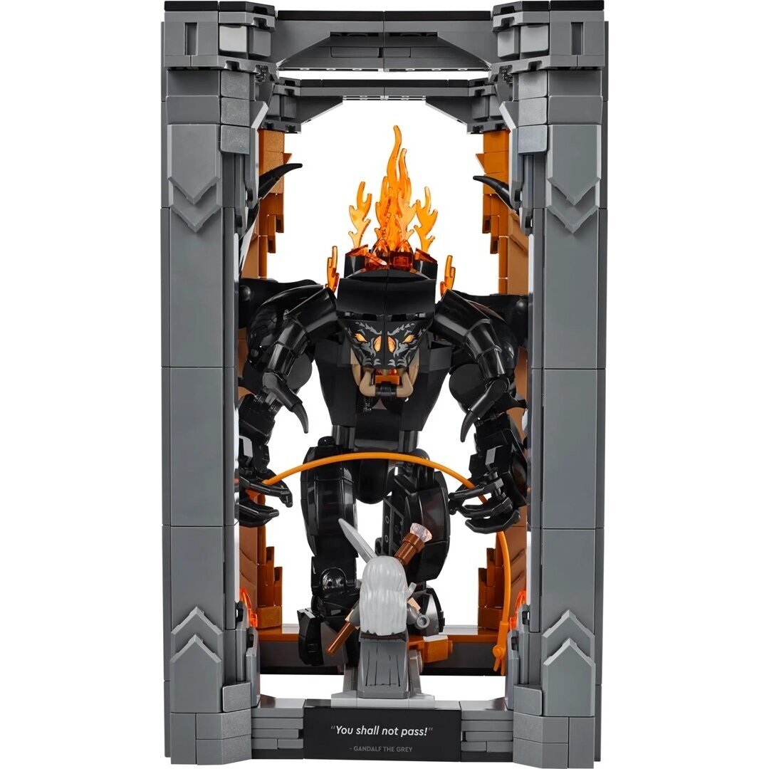 LEGO ICONS 10367 The Lord of the Rings: Balrog Book Nook 2