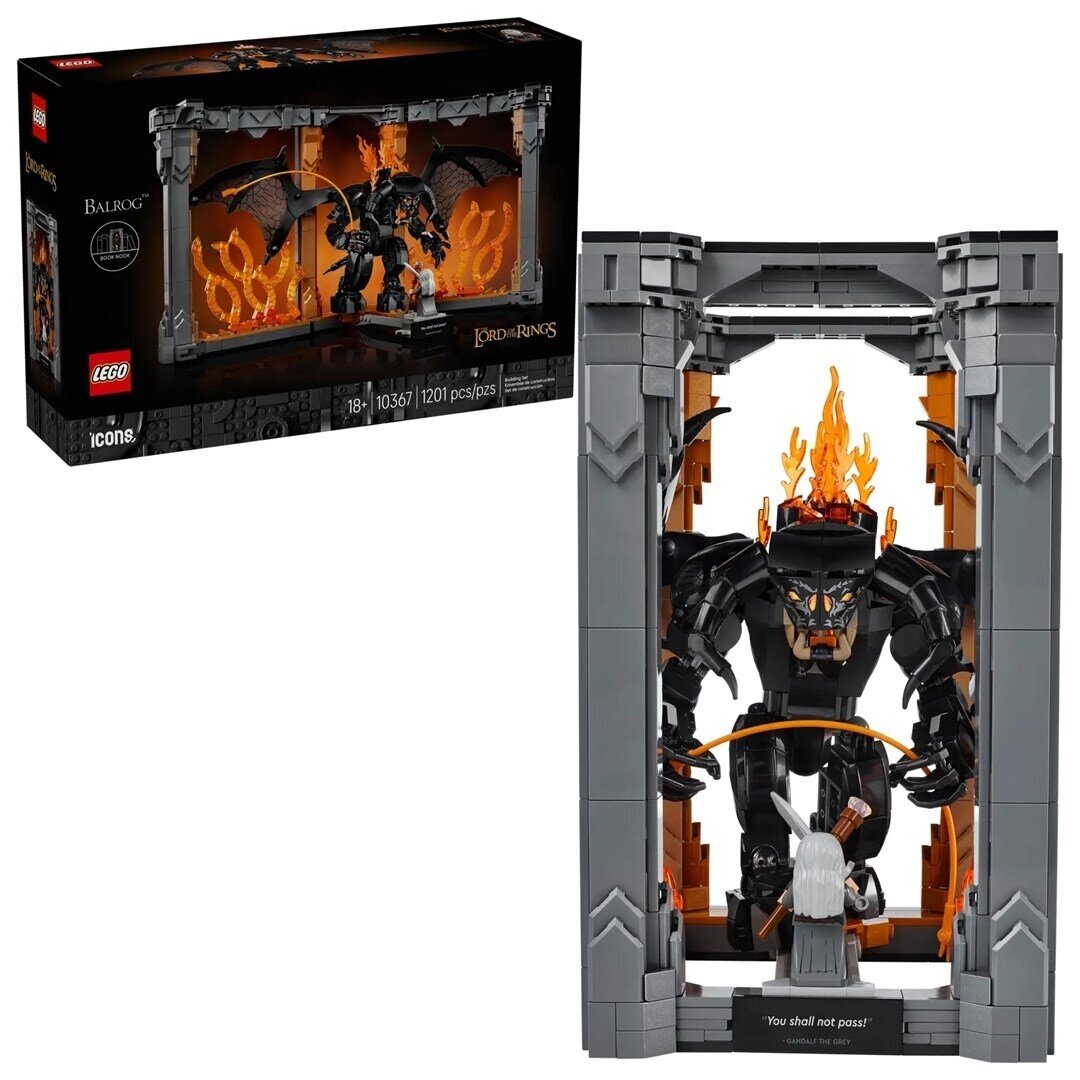 LEGO ICONS 10367 The Lord of the Rings: Balrog Book Nook LEGO ICONS 10367 The Lord of the Rings: Balrog Book Nook