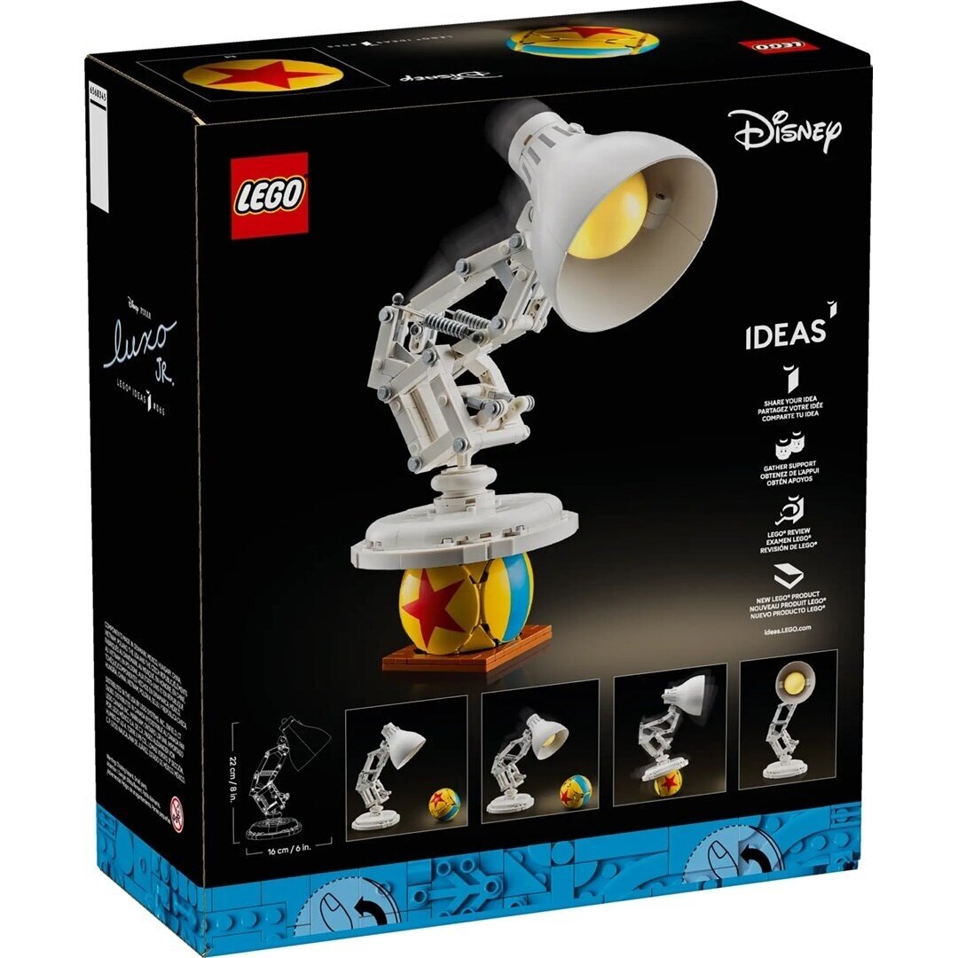 LEGO Ideas 21357 Disney Pixar Luxo Jr. stalinė lempa 1 LEGO Ideas 21357 Disney Pixar Luxo Jr. stalinė lempa 1