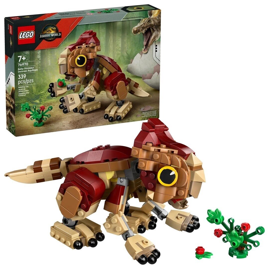 LEGO Jurassic World 76970 Kūdikis dinozauras Dolores – Aquilops