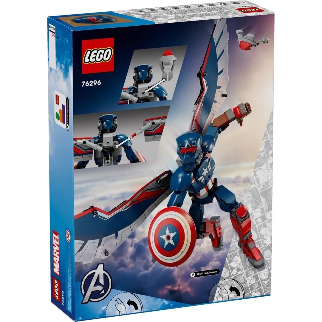 LEGO Marvel 76296 Naujojo Kapitono Amerikos figūra 1