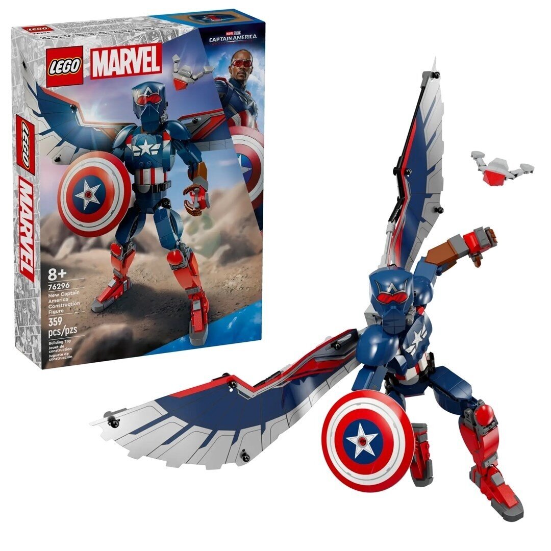 LEGO Marvel 76296 Naujojo Kapitono Amerikos figūra