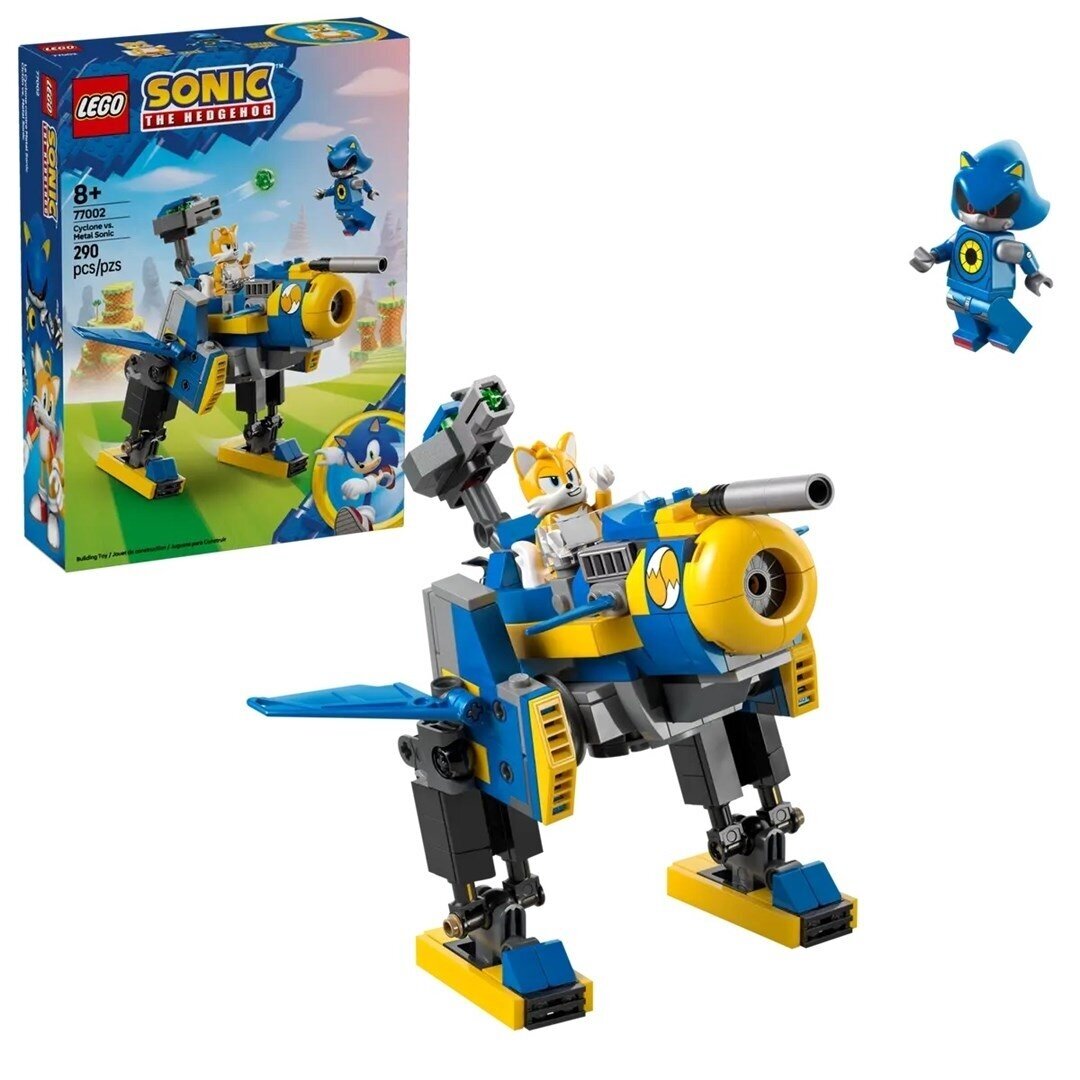 LEGO Sonic the Hedgehog 77002 Cyclone prieš Metal Sonic LEGO Sonic the Hedgehog 77002 Cyclone prieš Metal Sonic