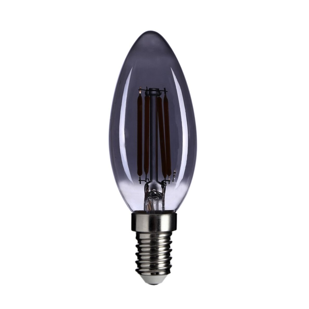 LED Lemputė E14 4W 2200K Dimm Smoke LED Lemputė E14 4W 2200K Dimm Smoke
