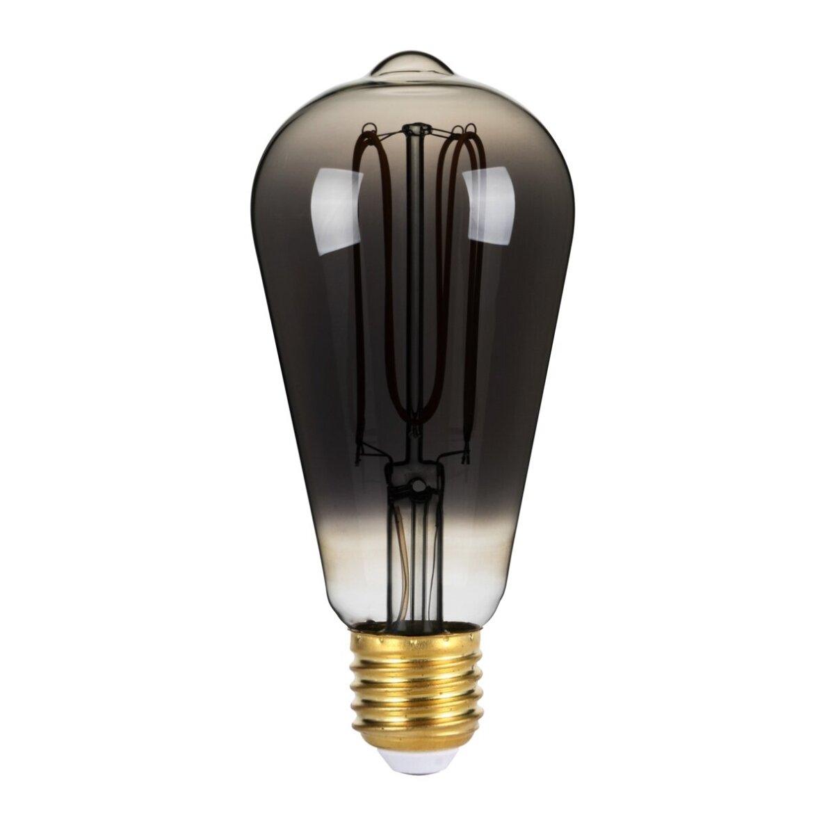 LED Lemputė E27 4W 2200K Dimm Smoke, grafito LED Lemputė E27 4W 2200K Dimm Smoke, grafito