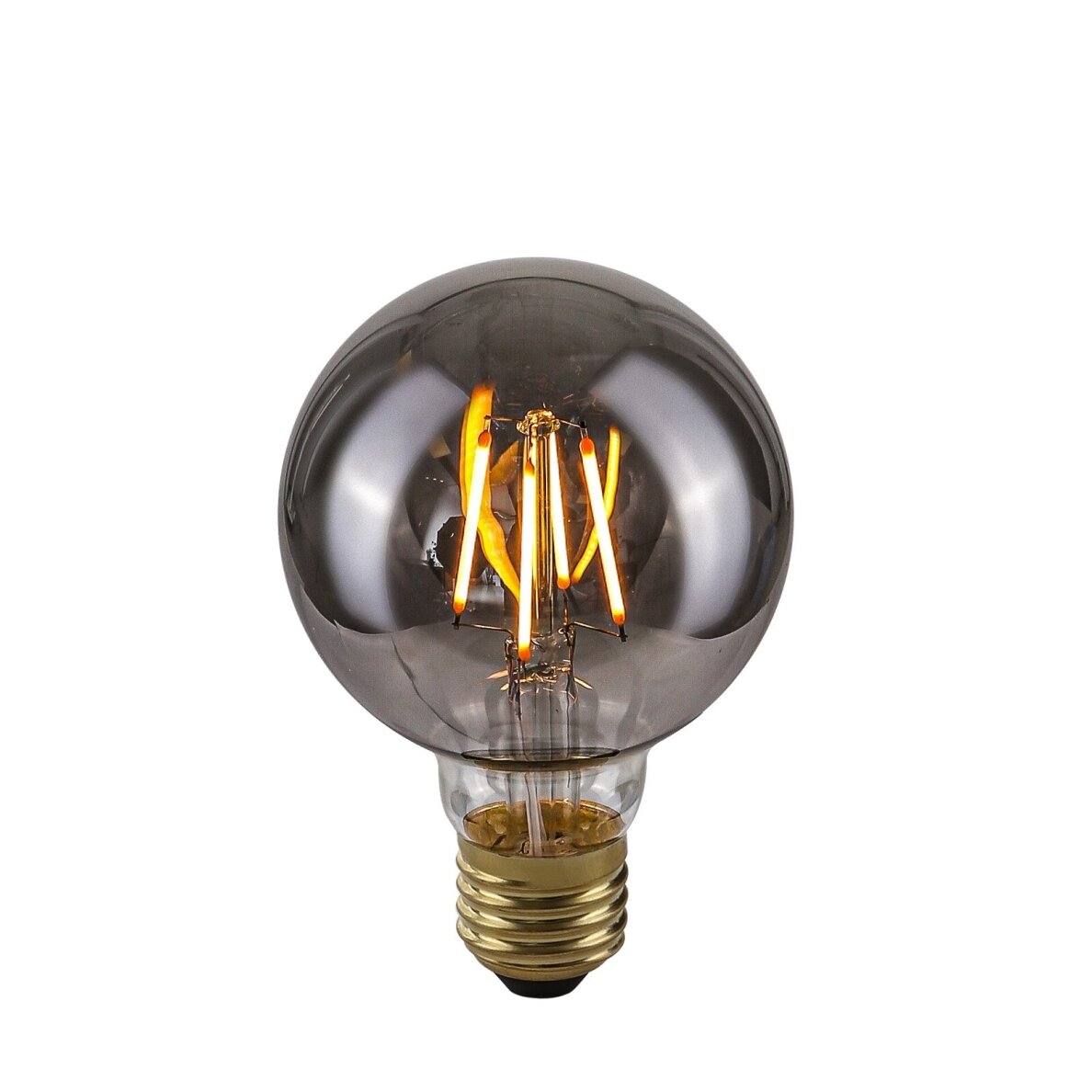 LED Lemputė E27 4W 2200K G80 Smoke