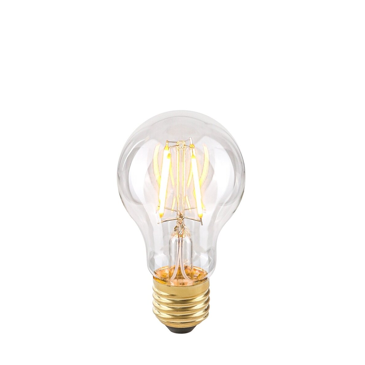 LED Lemputė E27 4W 2200K Warm A60 Clear