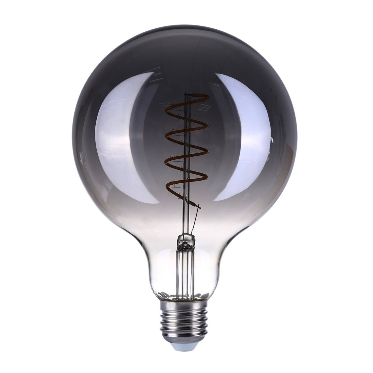 LED Lemputė E27 6W 2200K 3S Dimm Spiral Smoke