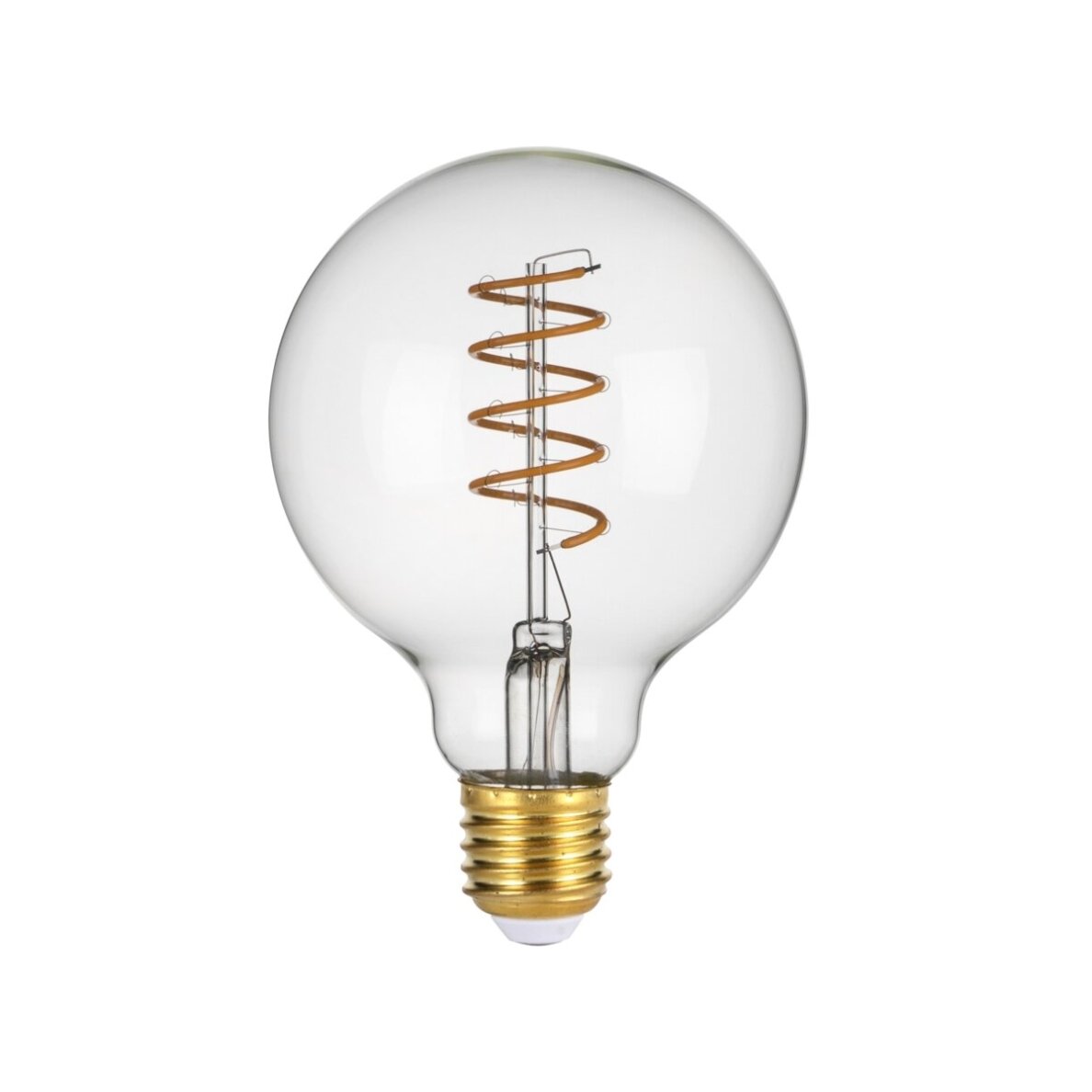 LED Lemputė E27 6W 2200K Dimm Spiral Clear
