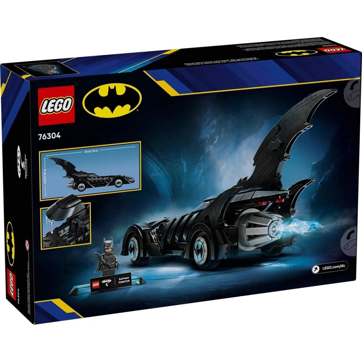 LEGO Batman 76304 Batman Forever Betmobilis 1 LEGO Batman 76304 Batman Forever Betmobilis 1