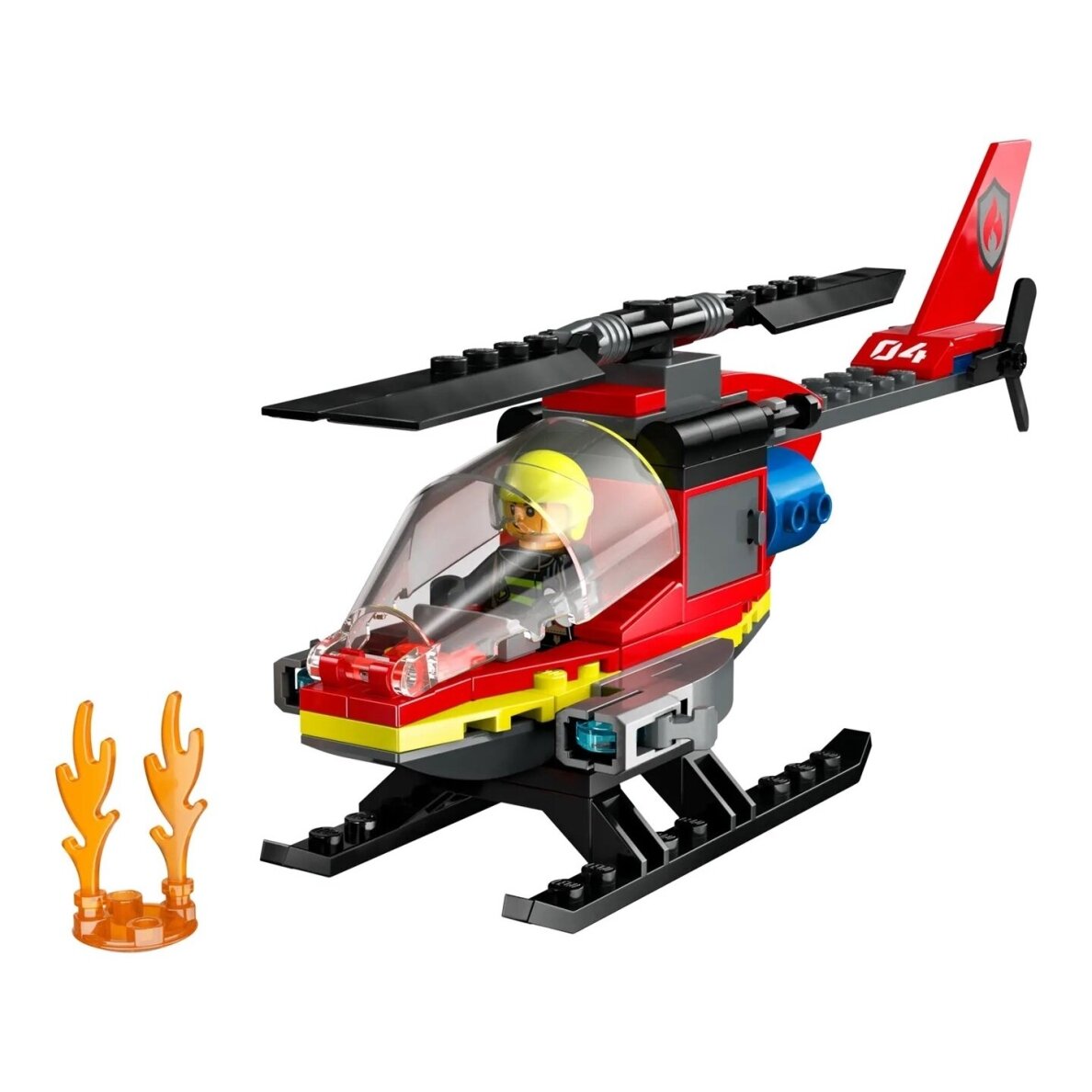 LEGO City 60411 Ugniagesių gelbėjimo sraigtasparnis 2