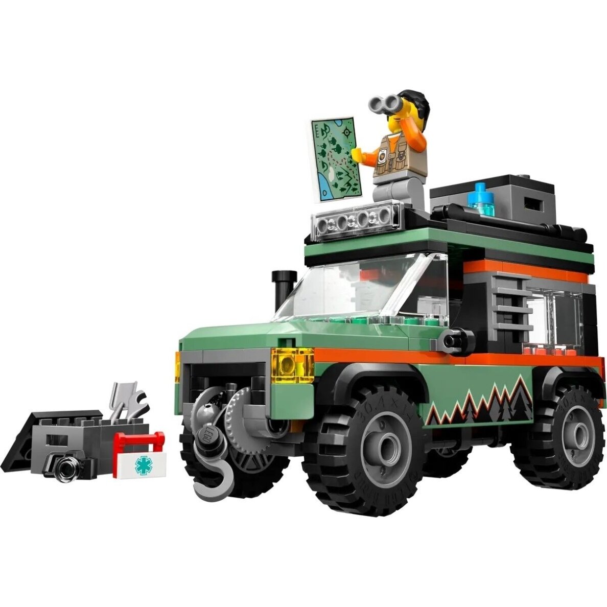 LEGO City 60447 Bekelės 4x4 kalnų sunkvežimis 2 LEGO City 60447 Bekelės 4x4 kalnų sunkvežimis 2