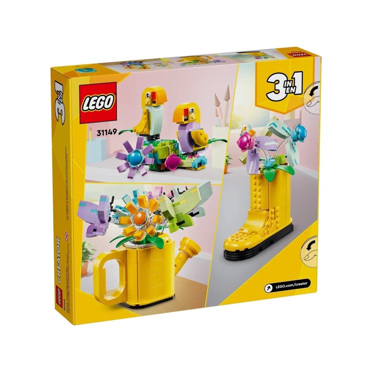 LEGO Creator 3in1 31149 Gėlės laistytuve 1