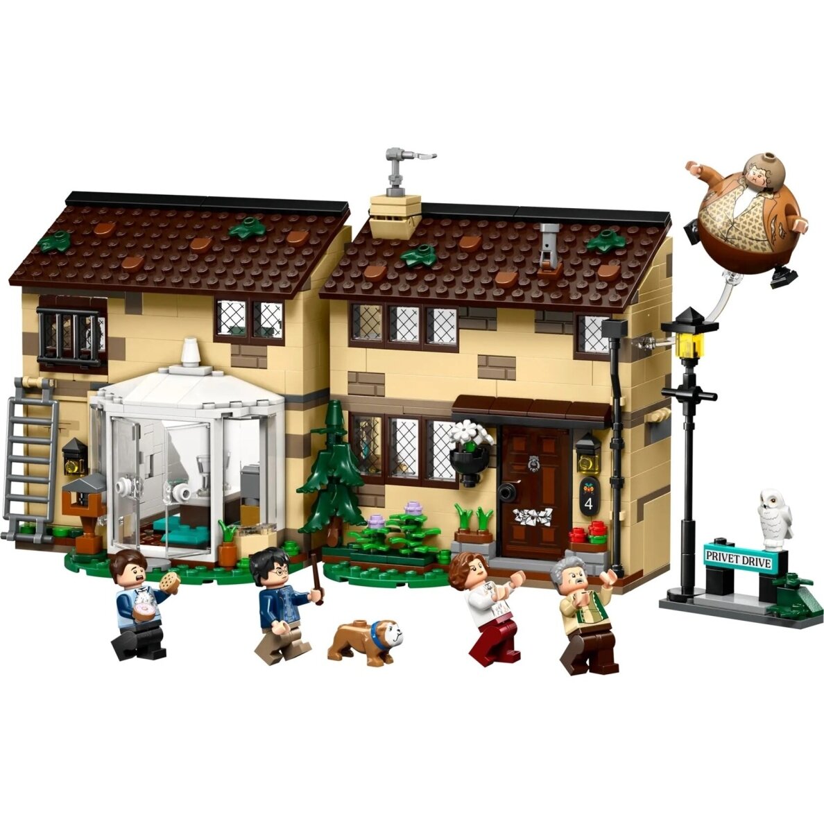 LEGO Harry Potter 76451 Privet Drive: tetos Marge viešnagė 2 LEGO Harry Potter 76451 Privet Drive: tetos Marge viešnagė 2