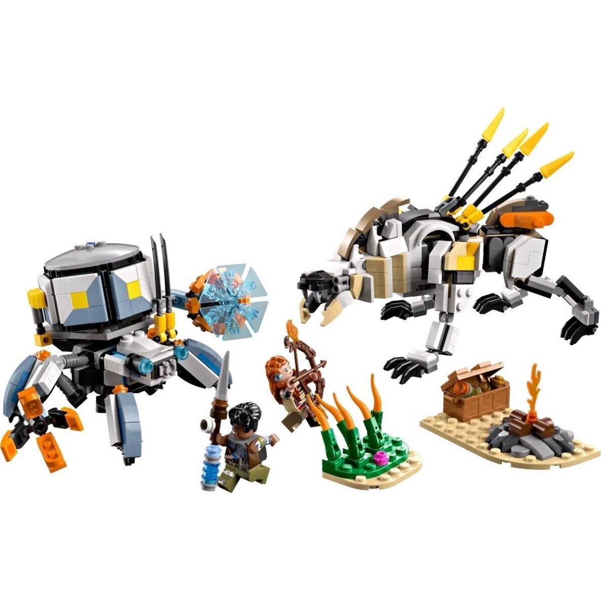 LEGO Horizon 77037 Aloy ir Varl prieš Shell-Walker ir Sawtooth 2 LEGO Horizon 77037 Aloy ir Varl prieš Shell-Walker ir Sawtooth 2
