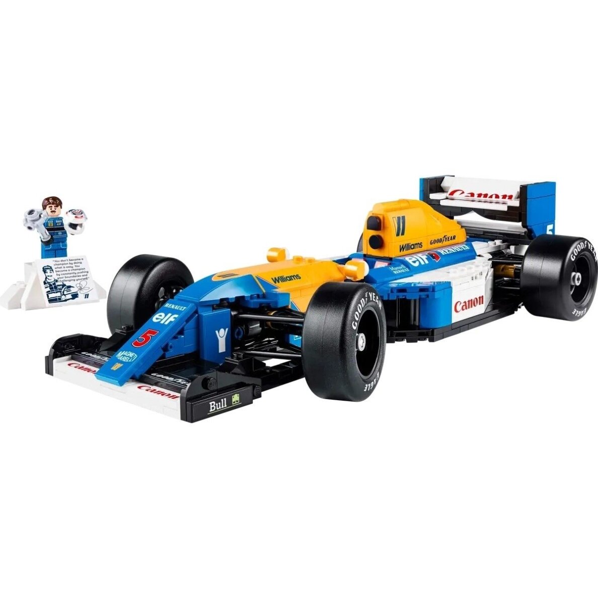 LEGO ICONS 10353 Williams Racing FW14B & Nigel Mansell 2 LEGO ICONS 10353 Williams Racing FW14B & Nigel Mansell 2