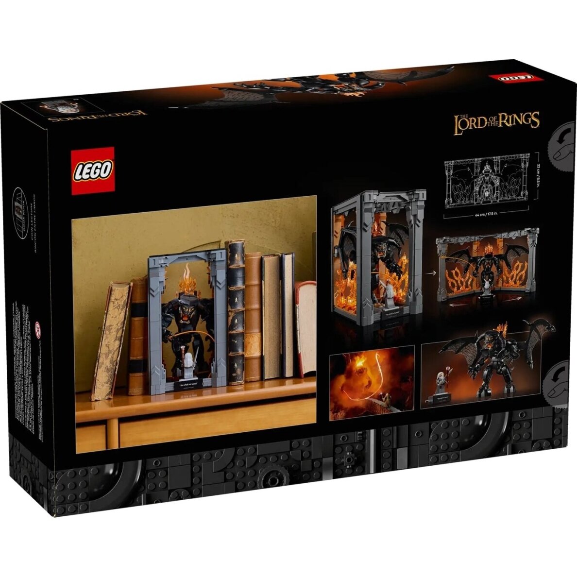 LEGO ICONS 10367 The Lord of the Rings: Balrog Book Nook 1 LEGO ICONS 10367 The Lord of the Rings: Balrog Book Nook 1