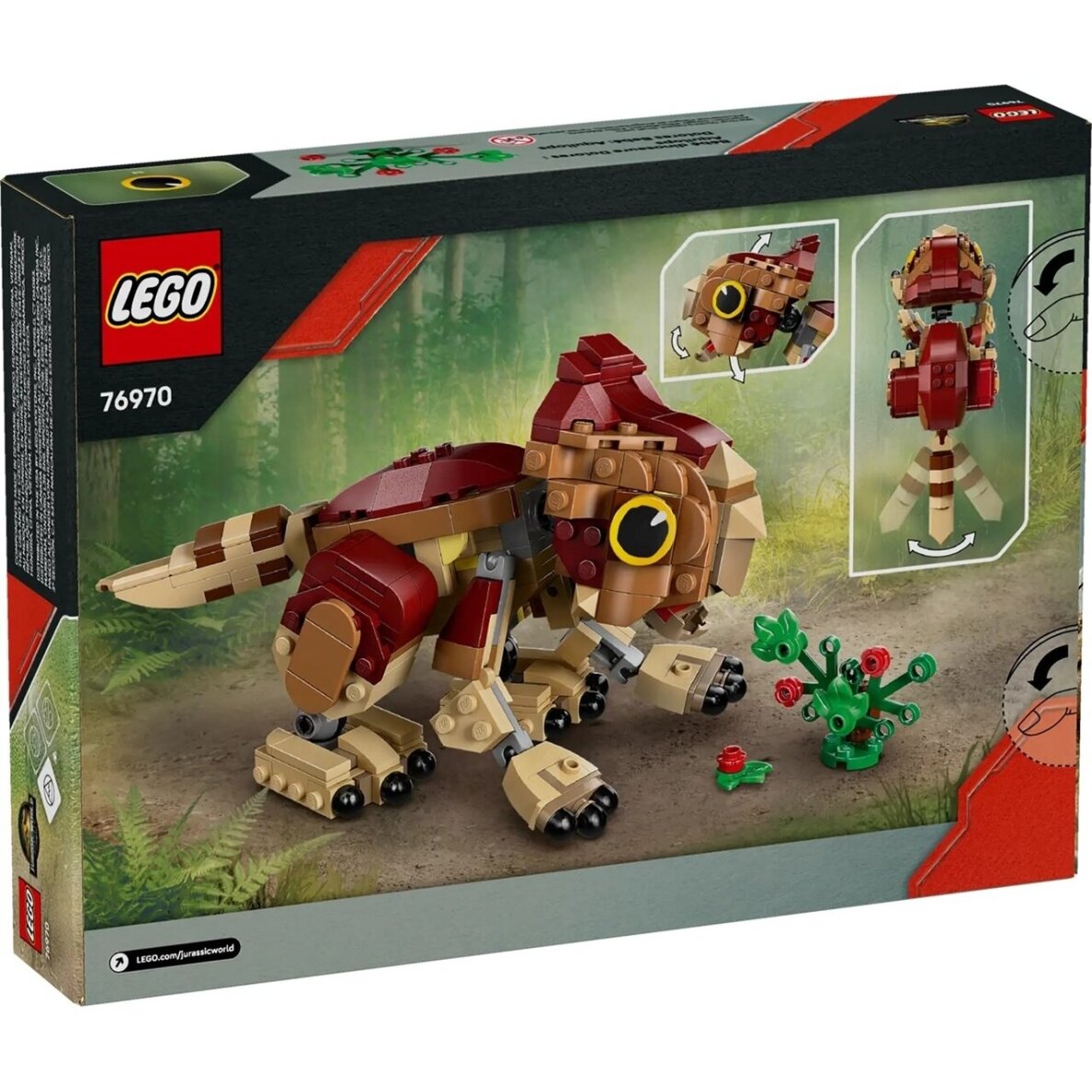 LEGO Jurassic World 76970 Kūdikis dinozauras Dolores – Aquilops 1