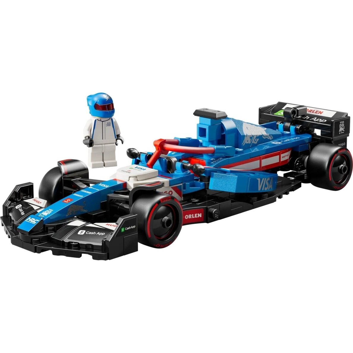 LEGO Speed Champions 77246 Visa Cash App RB VCARB 01 F1 lenktyninis automobilis 2 LEGO Speed Champions 77246 Visa Cash App RB VCARB 01 F1 lenktyninis automobilis 2
