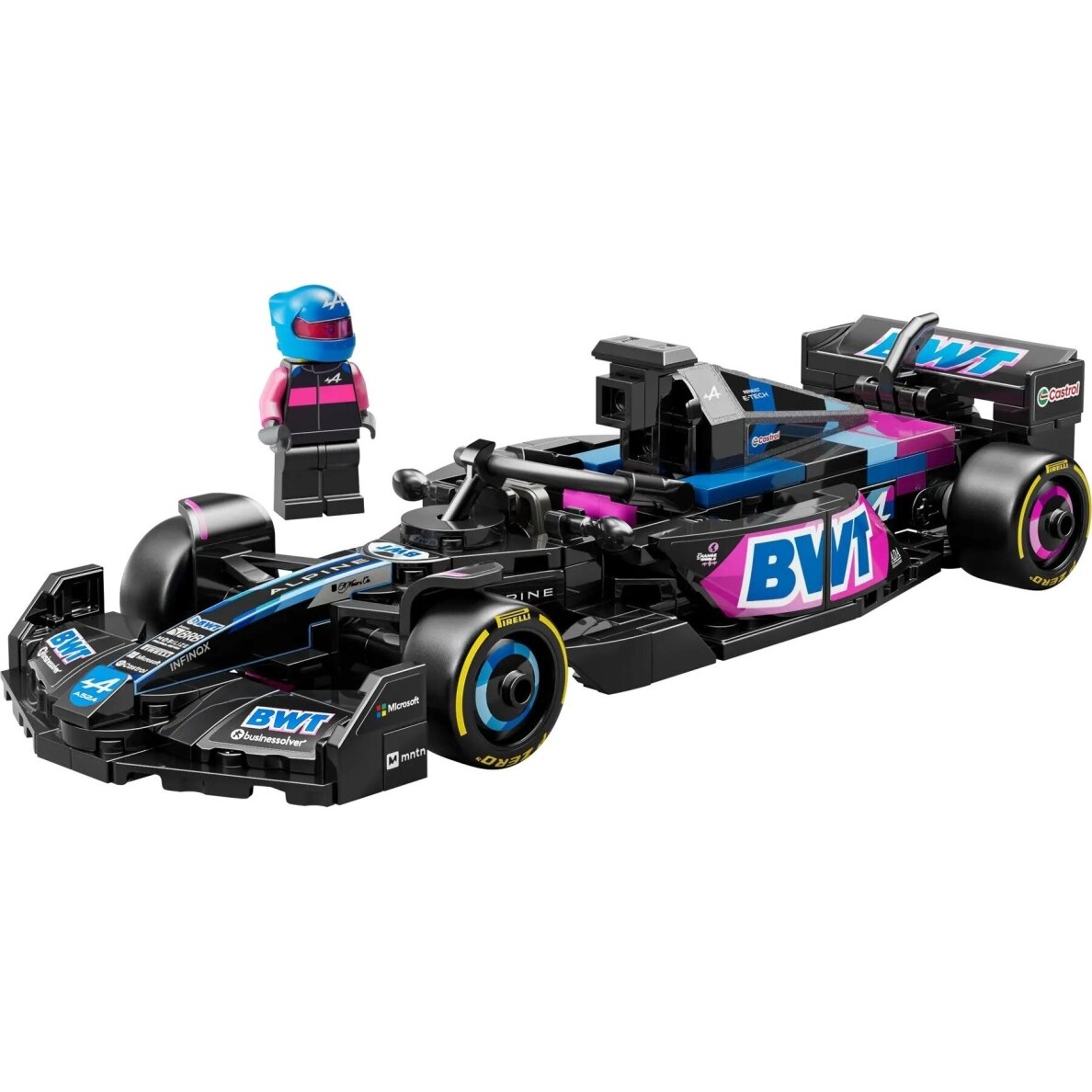 LEGO Speed Champions 77248 BWT Alpine F1 Team A524 lenktyninis automobilis 2 LEGO Speed Champions 77248 BWT Alpine F1 Team A524 lenktyninis automobilis 2