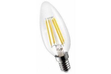 LED Lampe Filament C35 4W E14 220-240V Greelux (3000K)