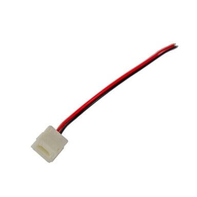Led Juostų Spaustukai su Kabeliu 8 mm IP65