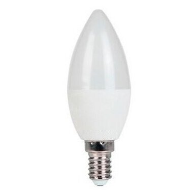 LED Lemputė E14 C37 bulb 7W WW
