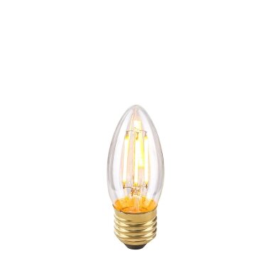 LED Lemputė E27 4W 2200K B35 Clear