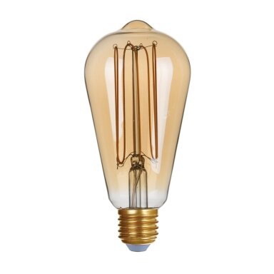 LED Lemputė E27 4W 2200K Dimm Amber