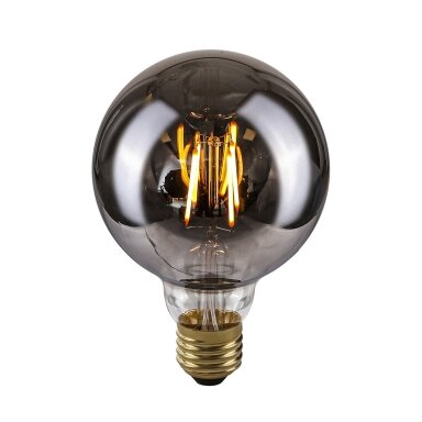 LED Lemputė E27 4W 2200K G95 Smoke