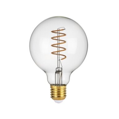 LED Lemputė E27 6W 2200K Dimm Spiral Clear