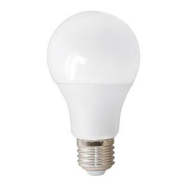 LED Lemputė E27 A60 bulb 9W WW