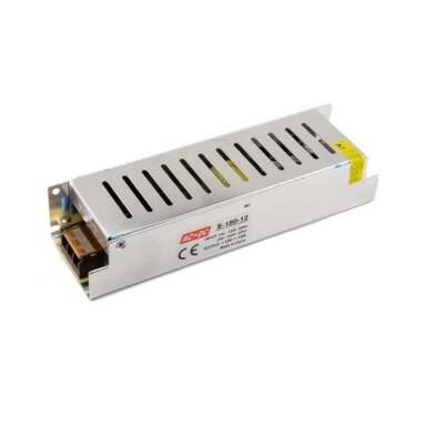 LED Maitinimo Blokas 180W-12V-15A IP20
