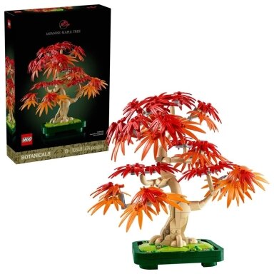 LEGO Botanicals 10348 Japoninis raudonasis klevas – bonsai medelis