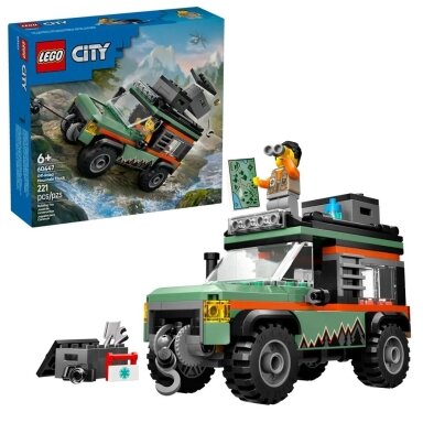 LEGO City 60447 Bekelės 4x4 kalnų sunkvežimis