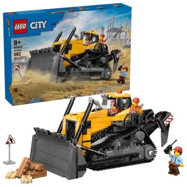 LEGO CITY 60466 Geltonasis buldozeris