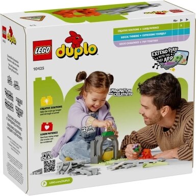 LEGO DUPLO 10425 Traukinio tunelio ir bėgių plėtros rinkinys