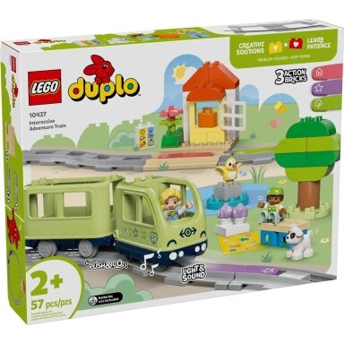 LEGO DUPLO 10427 Interaktyvus nuotykių traukinys