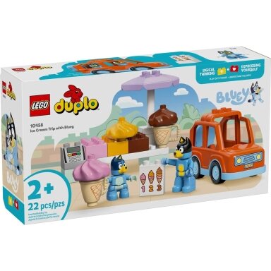 LEGO DUPLO 10458 Bluey išvyka ledų ragauti