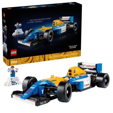LEGO ICONS 10353 Williams Racing FW14B & Nigel Mansell