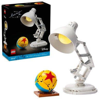 LEGO Ideas 21357 Disney Pixar Luxo Jr. stalinė lempa