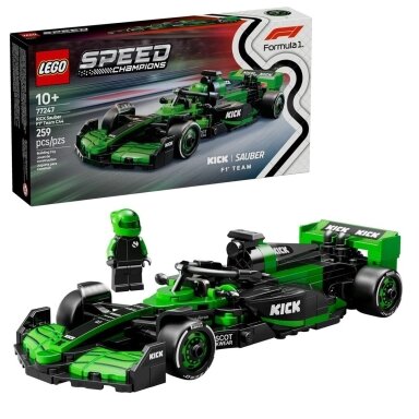 LEGO Speed Champions 77247 KICK Sauber F1 Team C44 lenktyninis automobilis