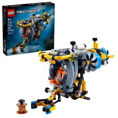 LEGO Technic 42201 Giluminio jūros tyrimų povandeninis laivas