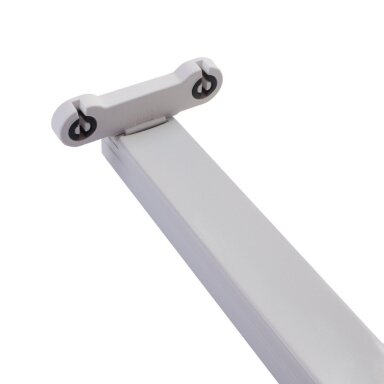 Lemputės Laikiklis Bracket 1→2 T8/G13 tube 1200mm Lemputės Laikiklis Bracket 1→2 T8/G13 tube 1200mm