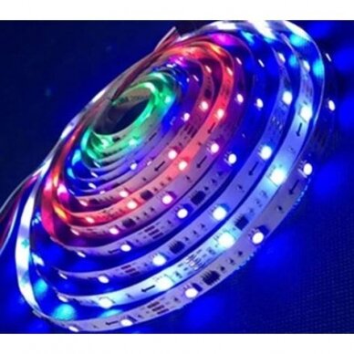 LED Lente PIXEL RGB 7.2W/m 30LED/m 3 diodes/pikselī LED Lente PIXEL RGB 7.2W/m 30LED/m 3 diodes/pikselī